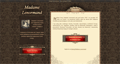 Desktop Screenshot of kartylenormand.com