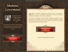 Tablet Screenshot of kartylenormand.com